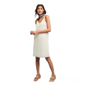 ANTHROPOLOGIE Meadow Rue Prespa Cream Dress - Size 6 - NEW w/o Tags!